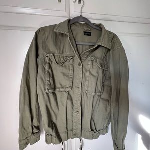Army green jacket